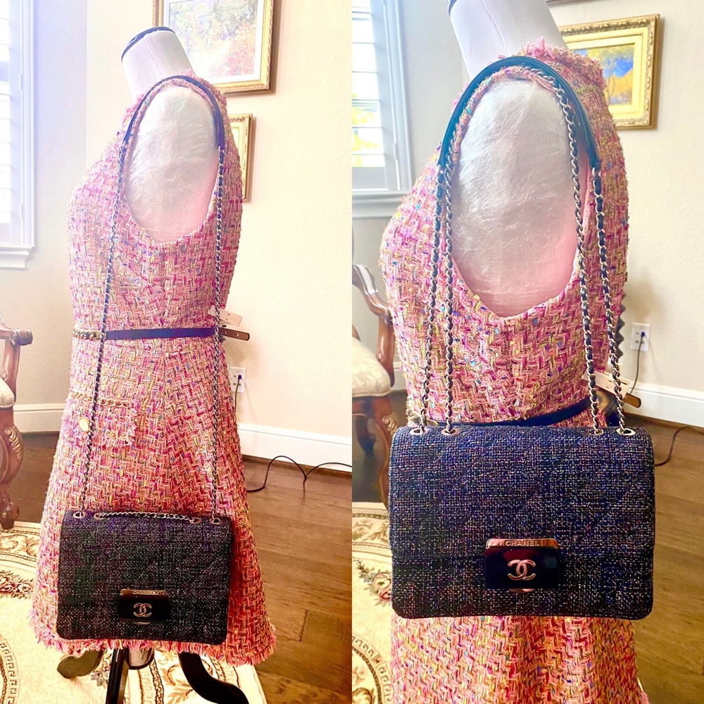 SOLD July4th Price Drop Chanel BeautyLock Tweed/L - Picture 14 of 15